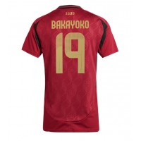 Maglia Calcio Belgio Johan Bakayoko #19 Prima Divisa Donna Europei 2024 Manica Corta